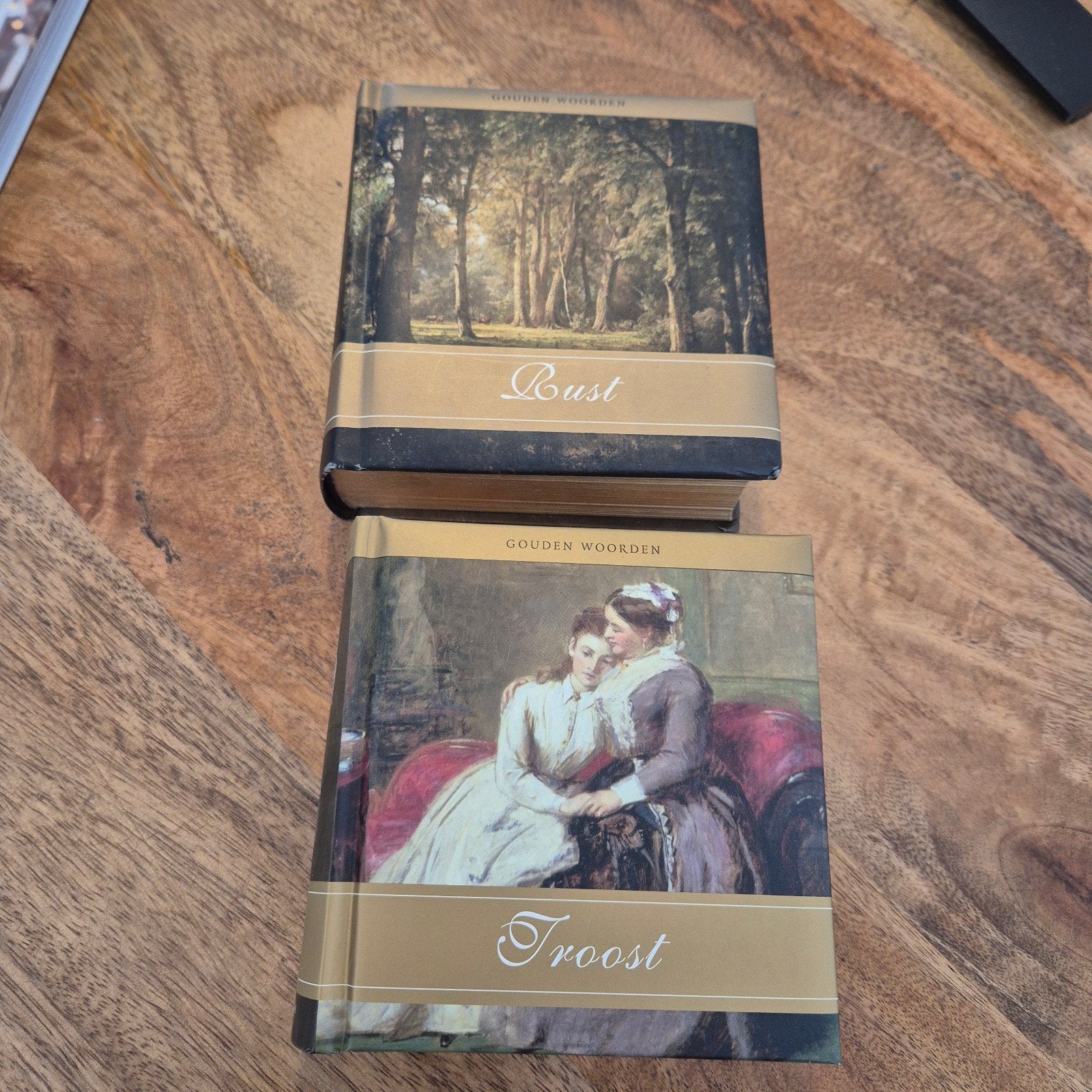 Gouden Woorden: Rust & Troost - Een stijlvol geschenk, Ophalen of Verzenden, Zo goed als nieuw, Onbekend, Nederland