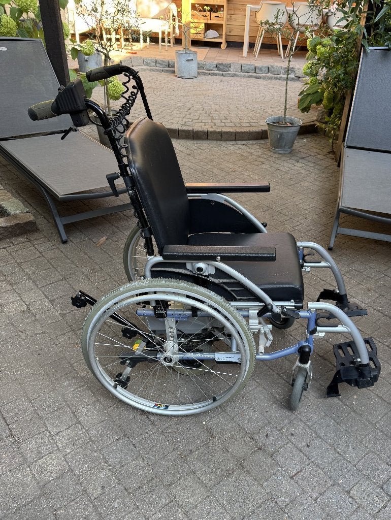 Gebruikte rolstoel met elektrische duw ondersteuning, Ophalen, Inklapbaar, Gebruikt, Elektrische rolstoel