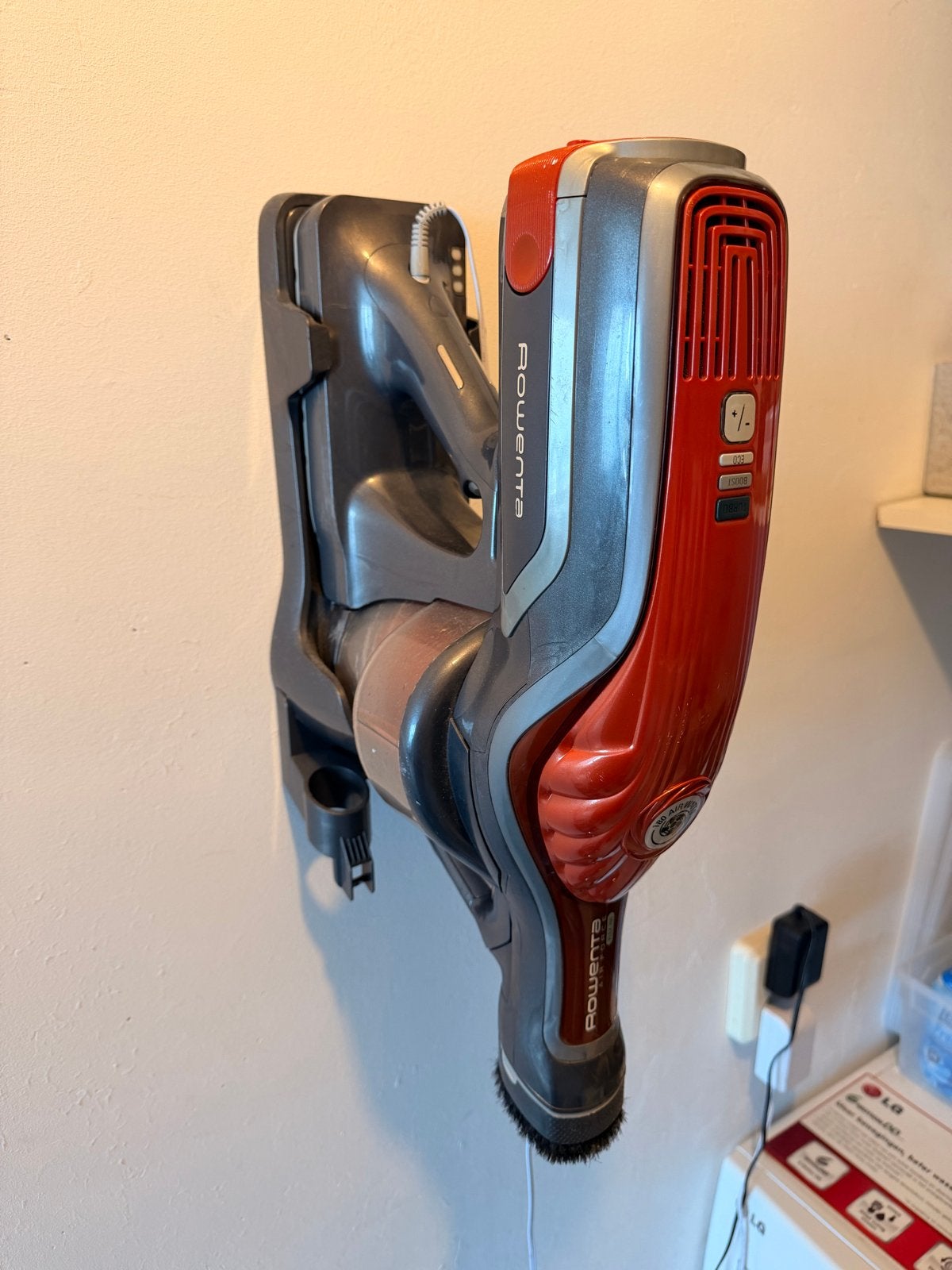 Rowenta Air Force Flex 760 steelstofzuiger, Witgoed en Apparatuur, Stofzuigers, Rowenta, Gebruikt, Draadloos, Ophalen of Verzenden
