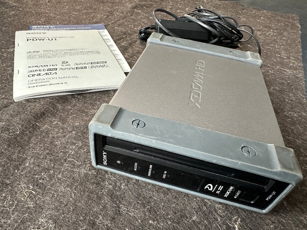 Sony PDW-U1 XDCAM player, Ophalen of Verzenden, Gebruikt, Video