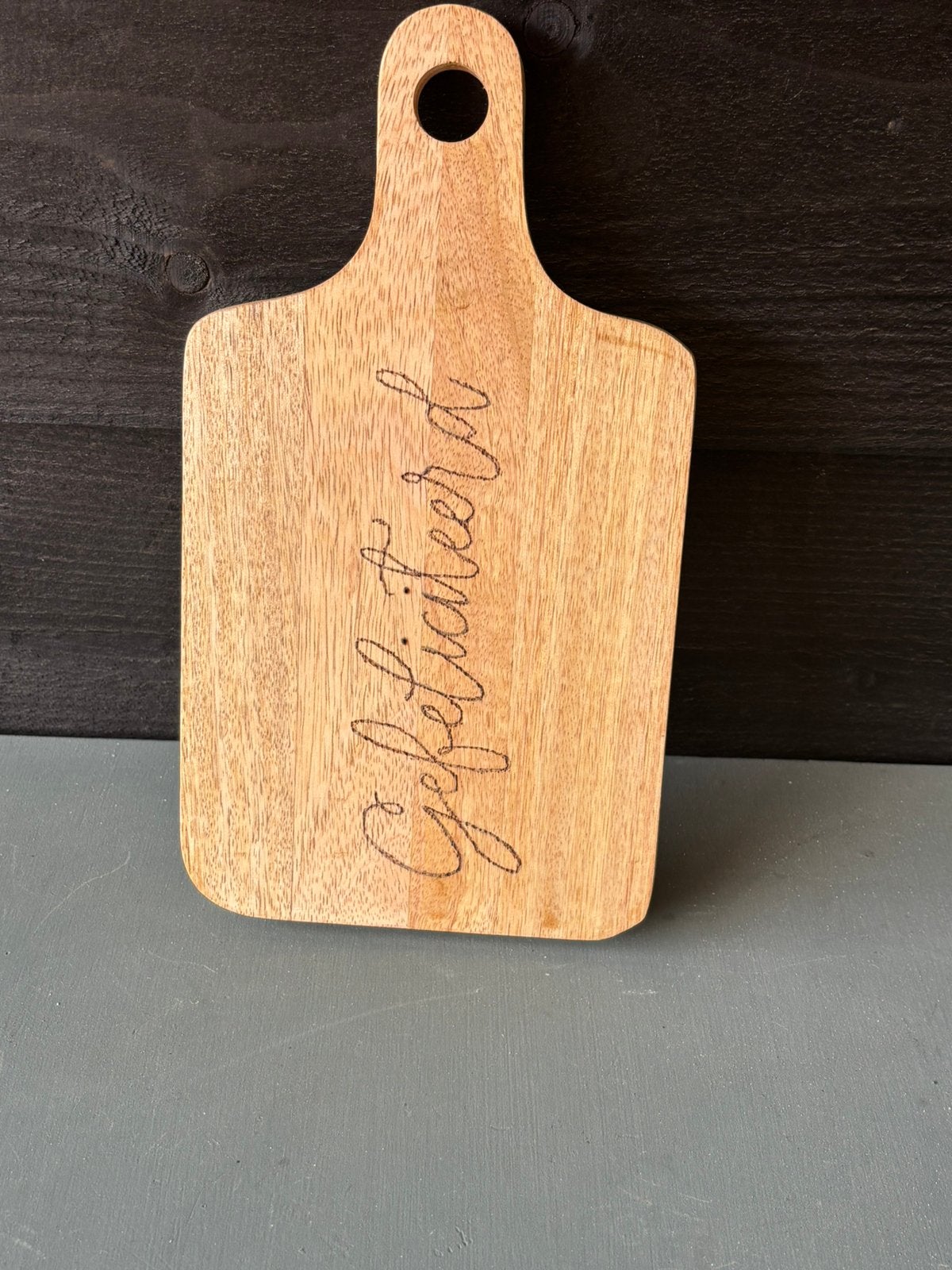Borrelplank met Gefeliciteerd!, Ophalen of Verzenden, Nieuw