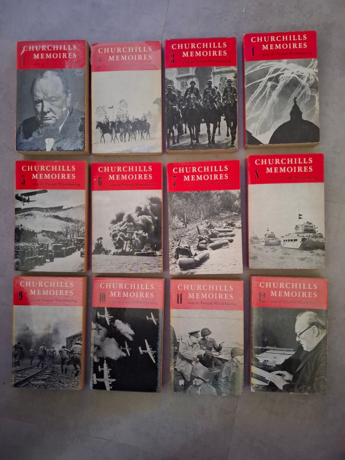Churchills Memoires over de Tweede Wereldoorlog (12 delen), Boeken, Ophalen of Verzenden