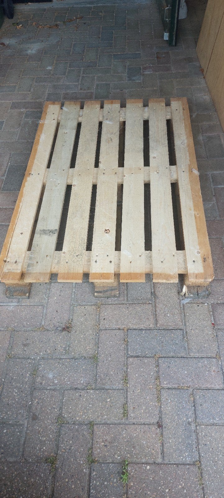 Pallet, Doe-het-zelf en Verbouw, Hout en Planken, Ophalen, 50 mm of meer, Minder dan 200 cm, Vuren