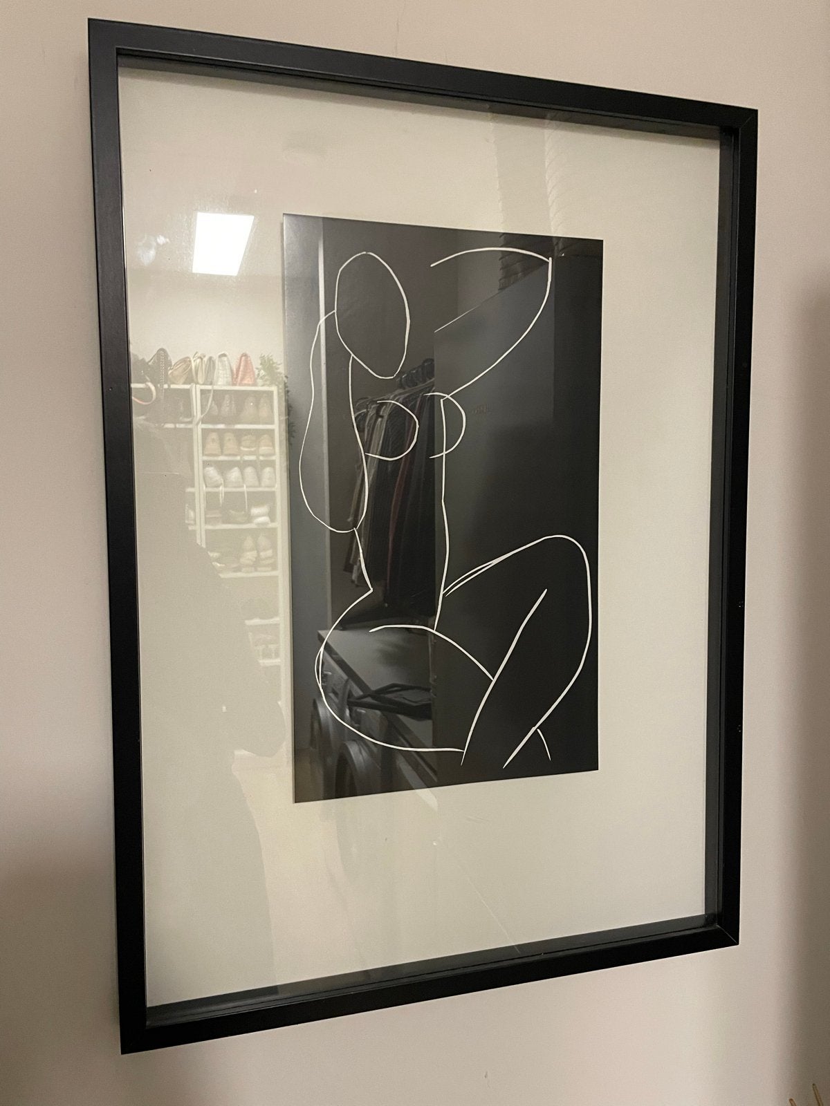 Henri Matisse Olunda Kunstprint - Zwart/Wit (2008), Ophalen