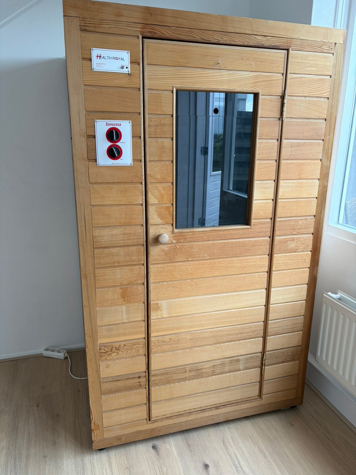 Health Royal Sanocasa infrarood sauna, Ophalen, Gebruikt, Infrarood, Complete sauna