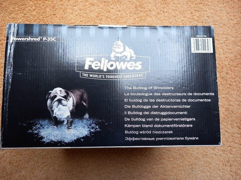 Papierversnipperaar van Fellows, Diversen, Bureau-accessoires, Ophalen of Verzenden, Zo goed als nieuw