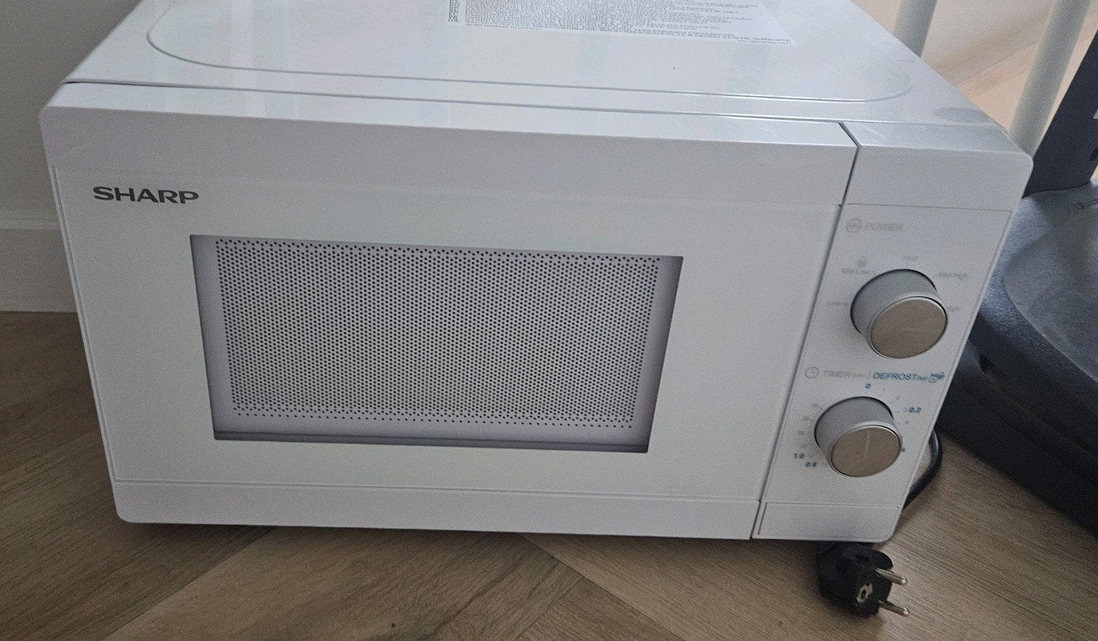 Sharp YC-MS01 Magnetron - Wit, zo goed als nieuw, Ophalen of Verzenden, Zo goed als nieuw, Vrijstaand, Magnetron