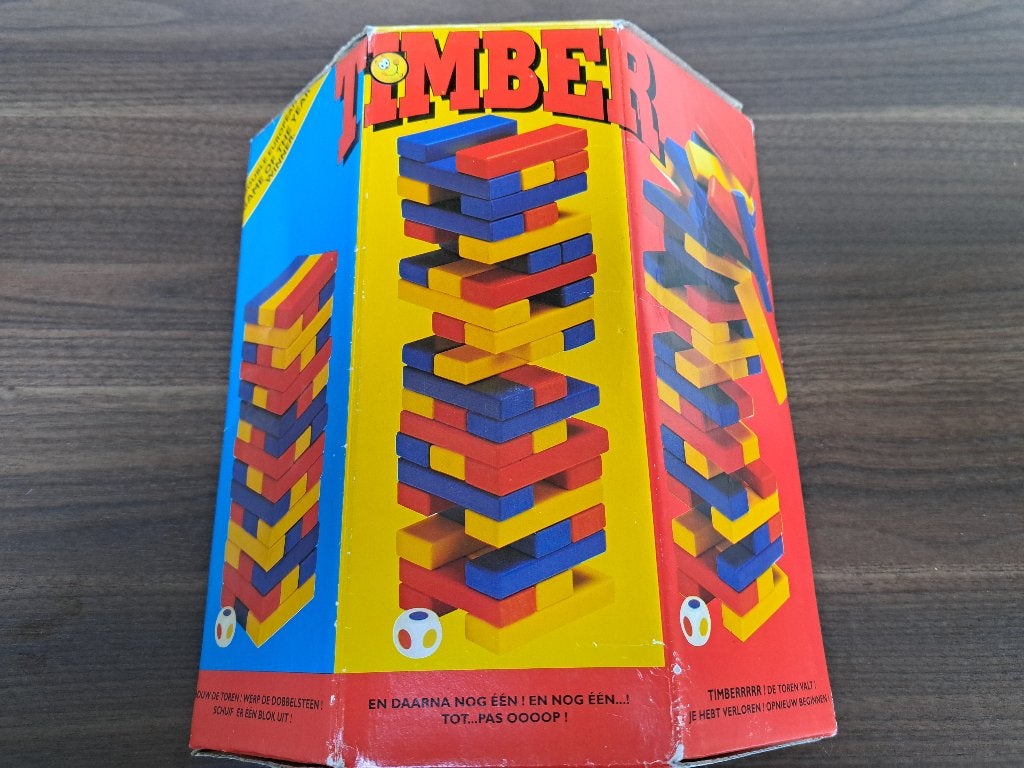 TIMBER....bouw de toren, Ophalen of Verzenden, Zo goed als nieuw, Overige typen