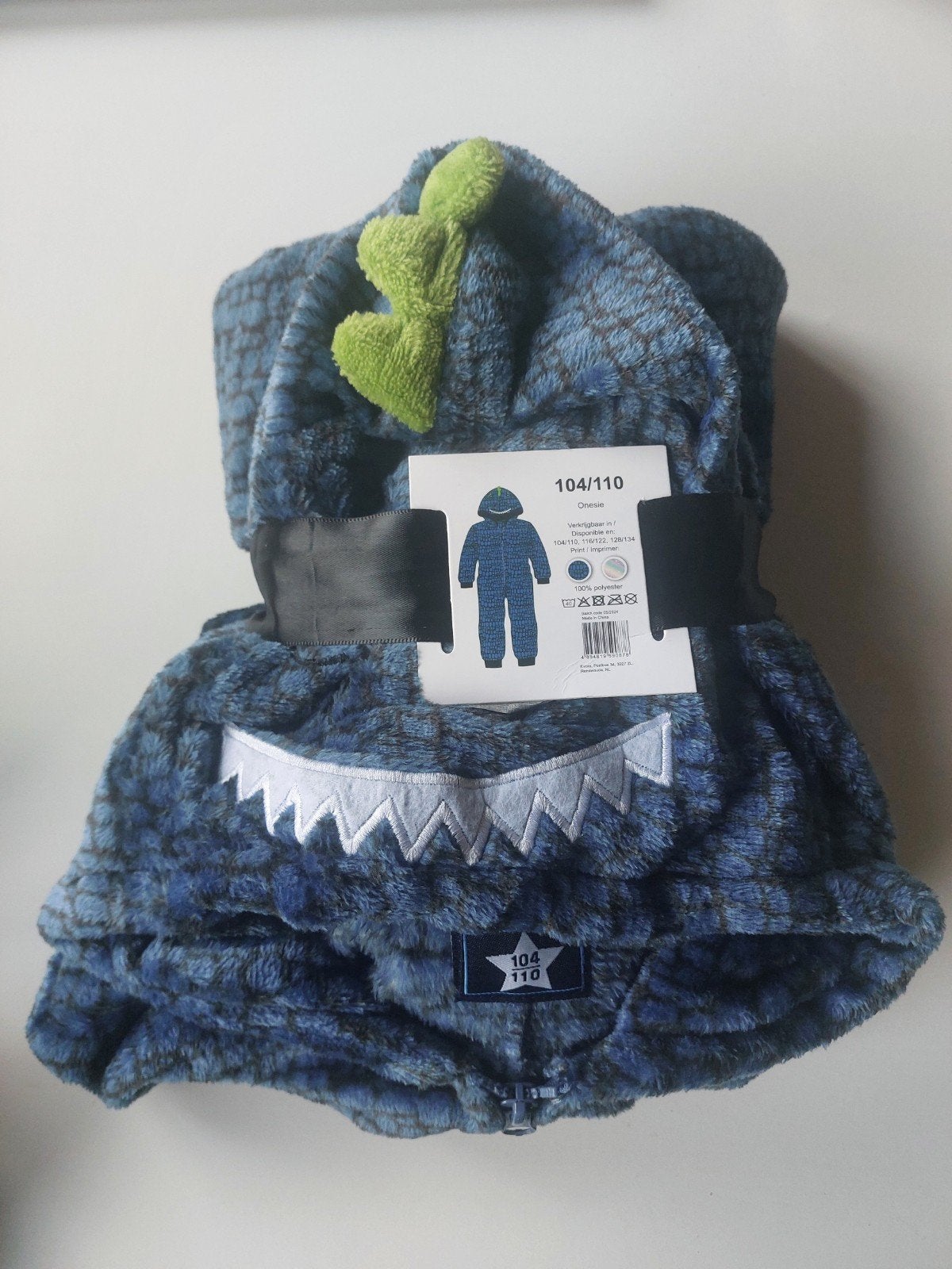Dino onesie maat 104/110, Ophalen of Verzenden, Nieuw
