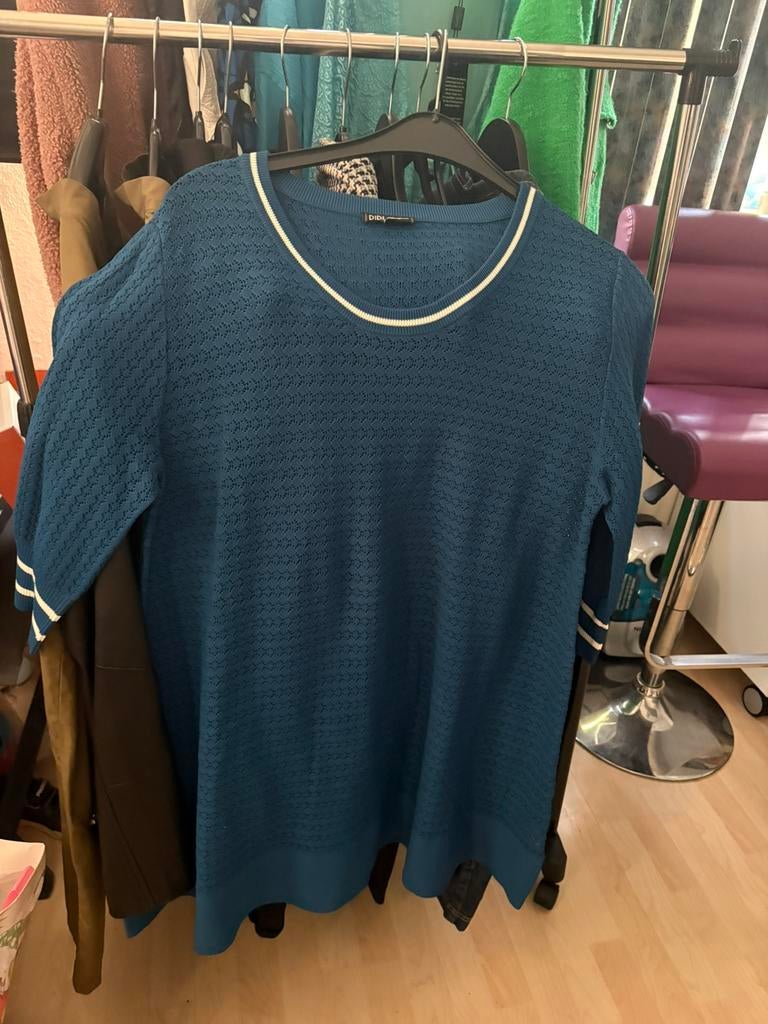 Didi nieuw tuniek, maat 42, past ook bij een grotere maat, Blauw, Maat 42/44 (L), Nieuw, Ophalen of Verzenden