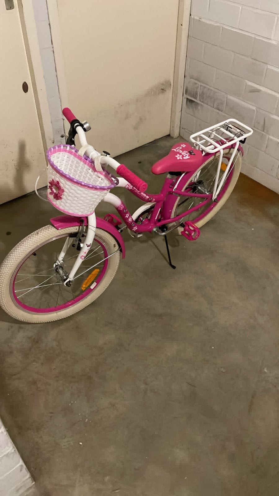 Volare Kinderfiets Lovely 20 inch - Zo goed als nieuw!, Fietsen en Brommers, Fietsen | Kinderfietsjes, Ophalen, Zo goed als nieuw