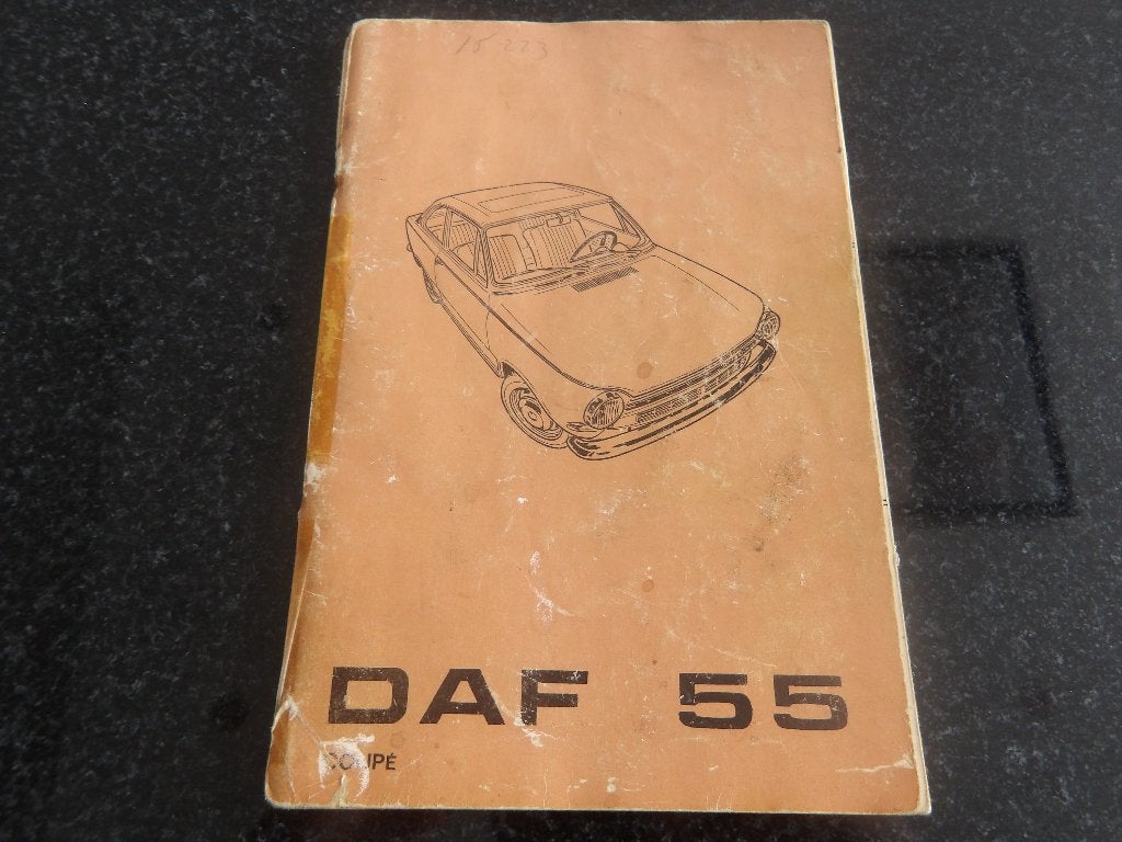 DAF 55 Coupé - Instructieboek NL, Verzenden