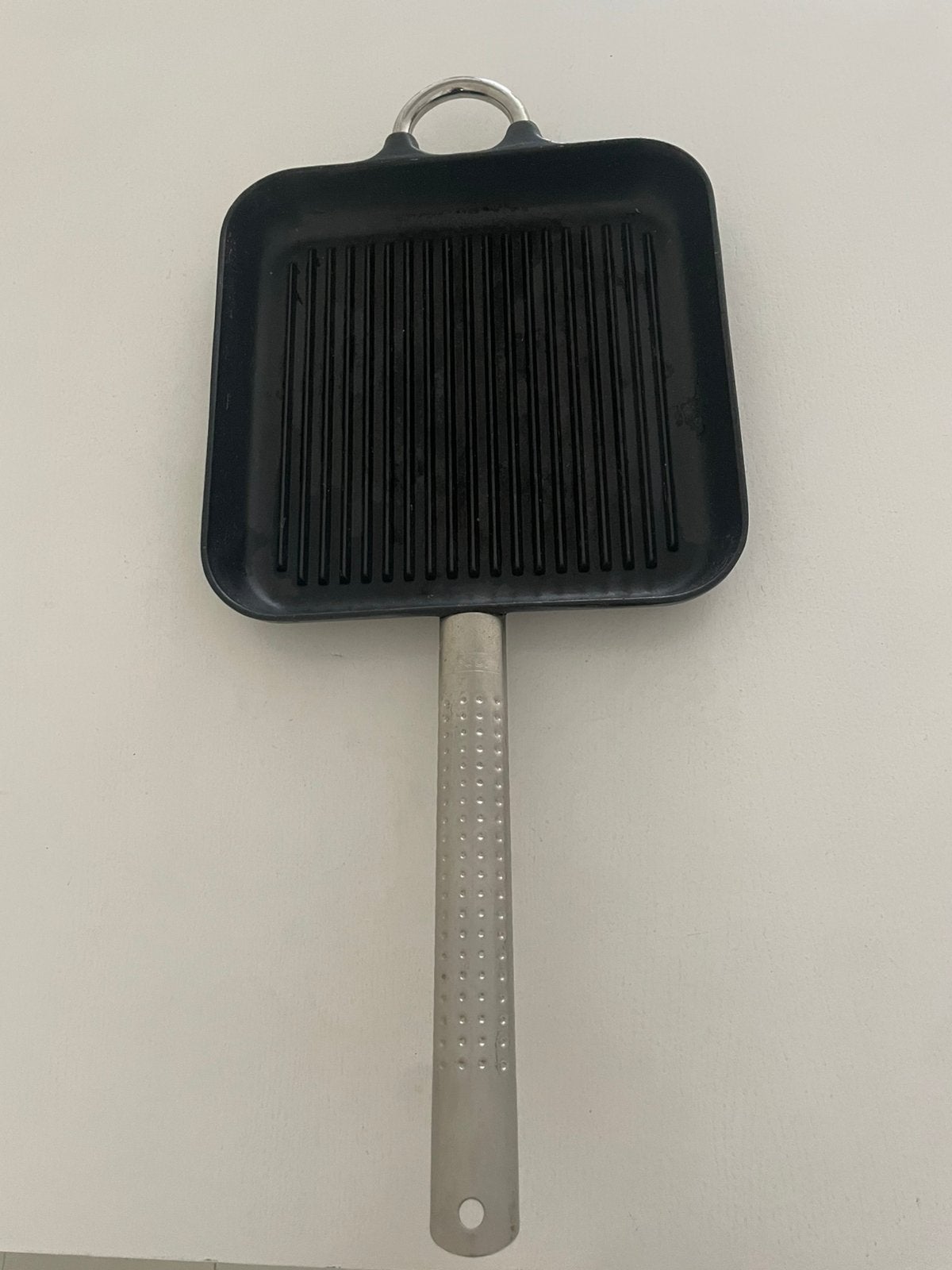 Gietijzeren grillpan Bodum, Ophalen, Gebruikt, Gietijzer