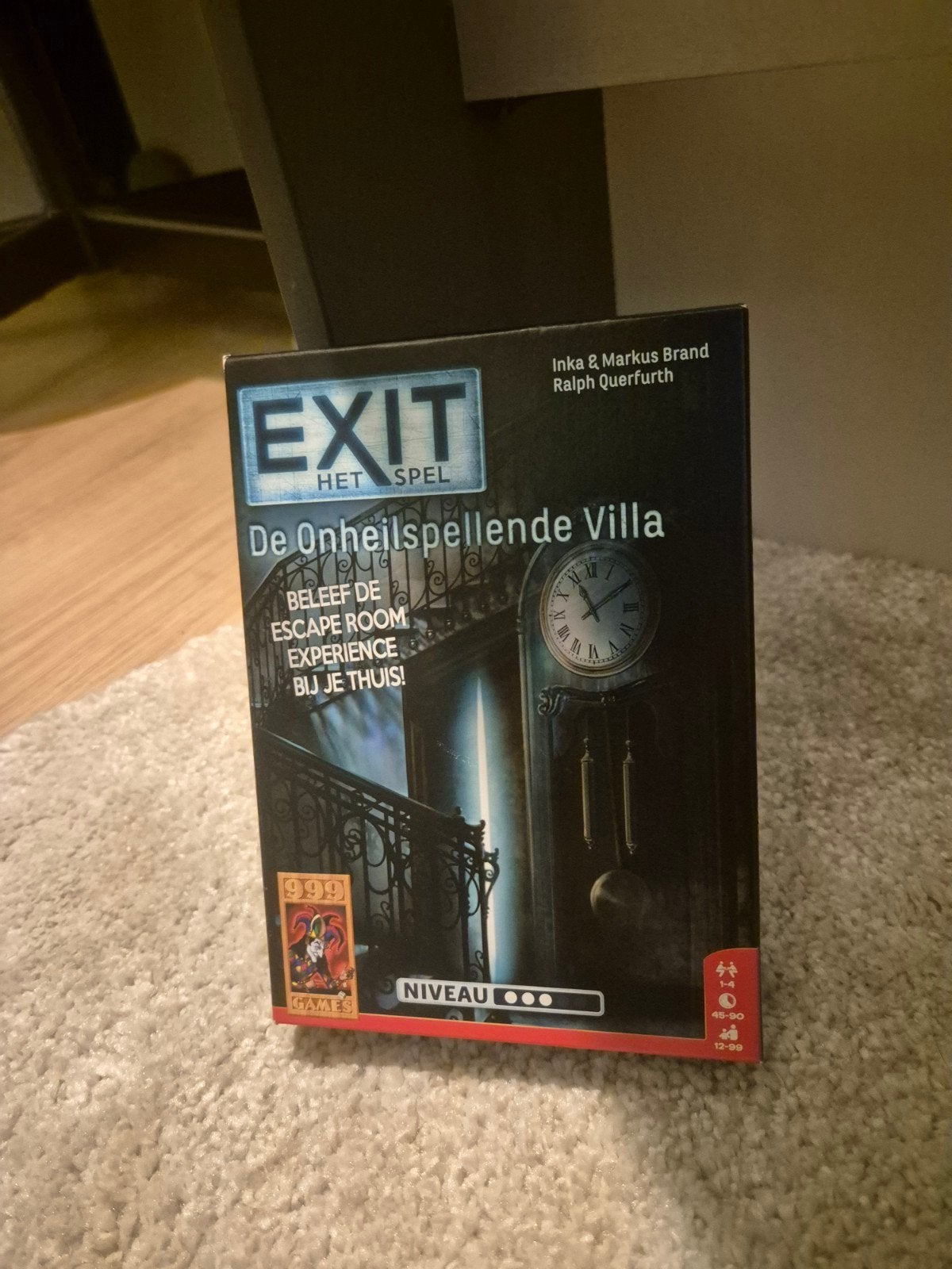 EXIT Het Spel, Een of twee spelers, Ophalen of Verzenden, Gebruikt, 999 Games