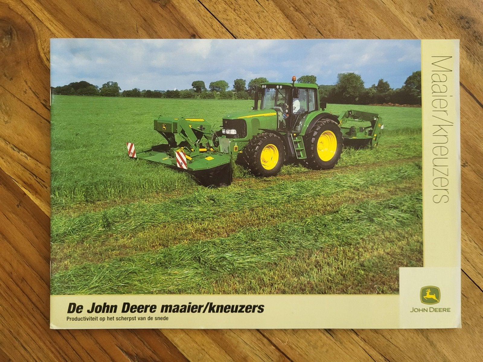 tractor folder John Deere maaier/kneuzers, Ophalen of Verzenden, Zo goed als nieuw
