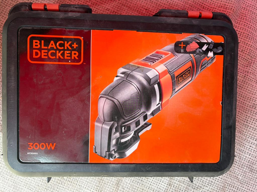 Black & Decker multitool MT300KA-QS 300W, Ophalen, Gebruikt