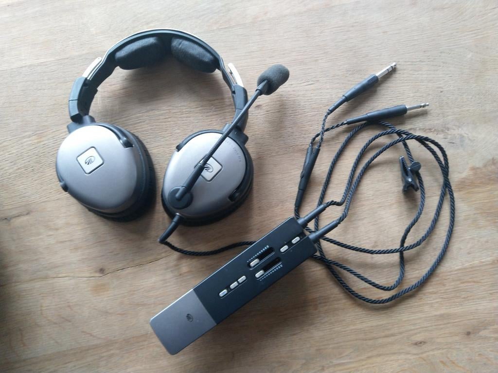 Piloot headset, Lightspeed PFX, Ophalen of Verzenden, Gebruikt