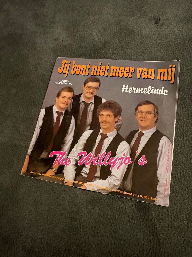 The Willyjo's - Jij bent niet meer van mij / Hermelinde, Gebruikt, Verzenden, 7 inch, Single