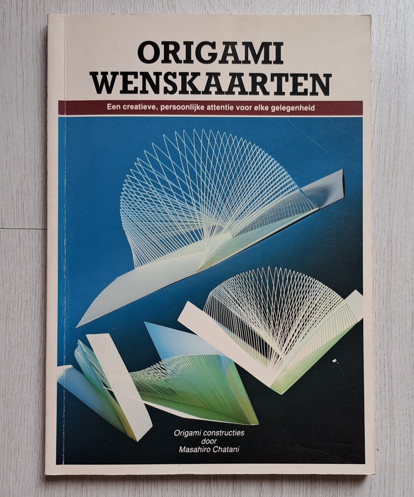 Origami Wenskaarten - Creatieve Pop-up Kaarten Boek, Ophalen of Verzenden