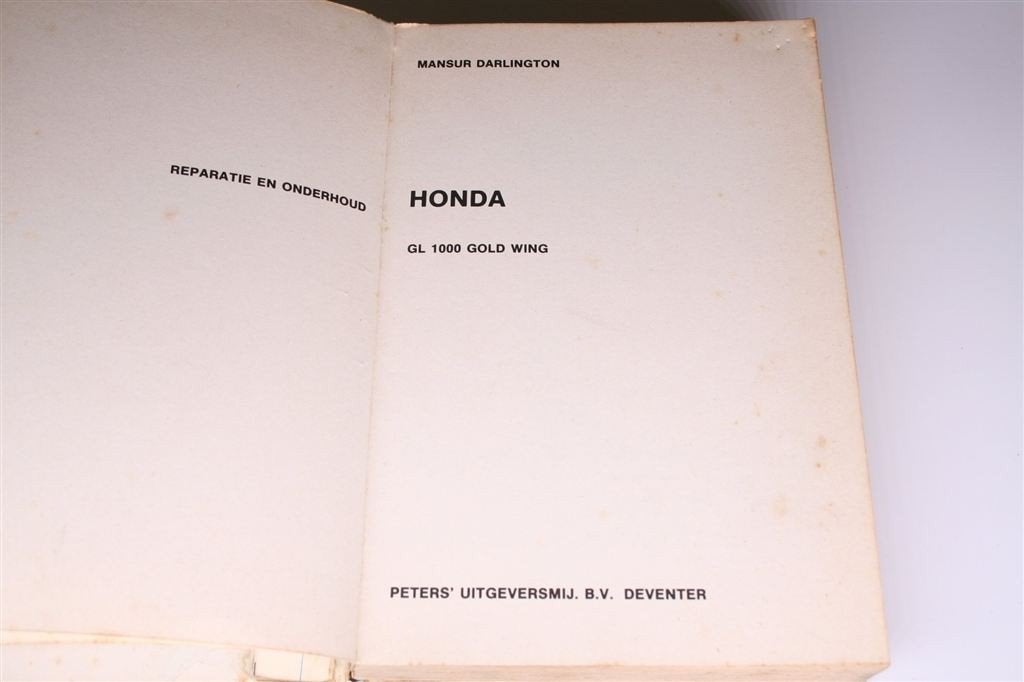 Werkplaatshandboek Honda Gold Wing GL1000 [1978], Ophalen of Verzenden, Honda