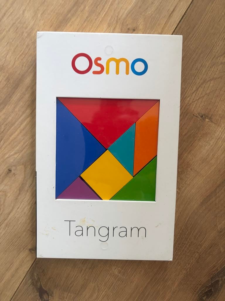 Osmo Tangram spel (zonder base set), Ophalen of Verzenden, Zo goed als nieuw, Puzzelen, Met licht