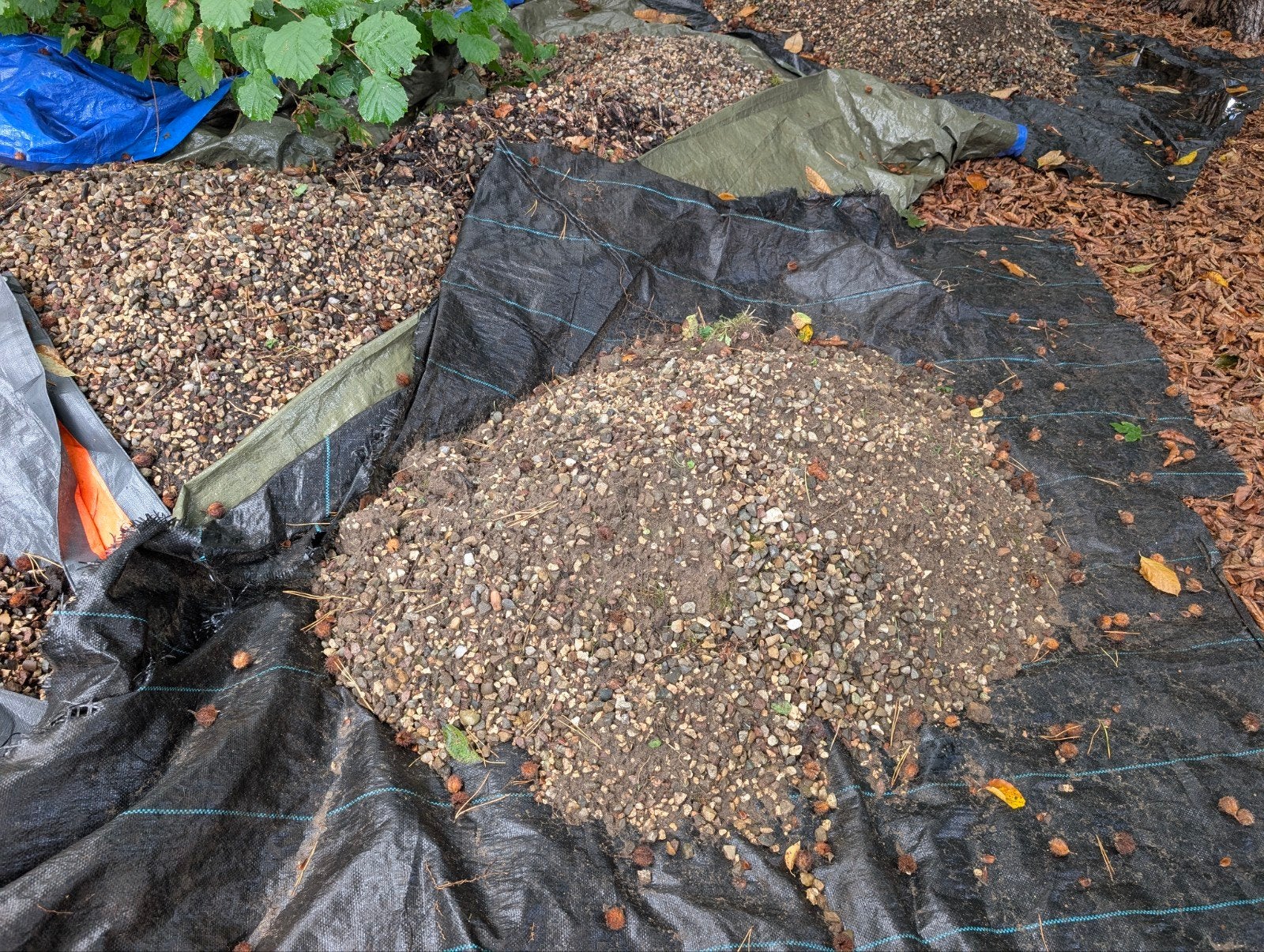 Gratis gebruikt grind, Tuin en Terras, Ophalen, Gebruikt, Multi, Grind