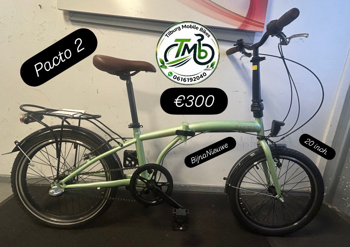 Vouwfiets/compact/vakantiefiets/trein student bikes from€100, Fietsen en Brommers, Ophalen, Zo goed als nieuw, 20 inch of meer