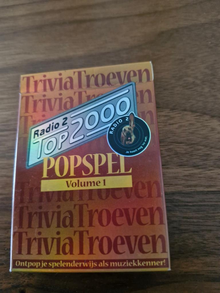 Trivia Troeven Top 2000 Spel Volume 1, Ophalen of Verzenden, Nieuw