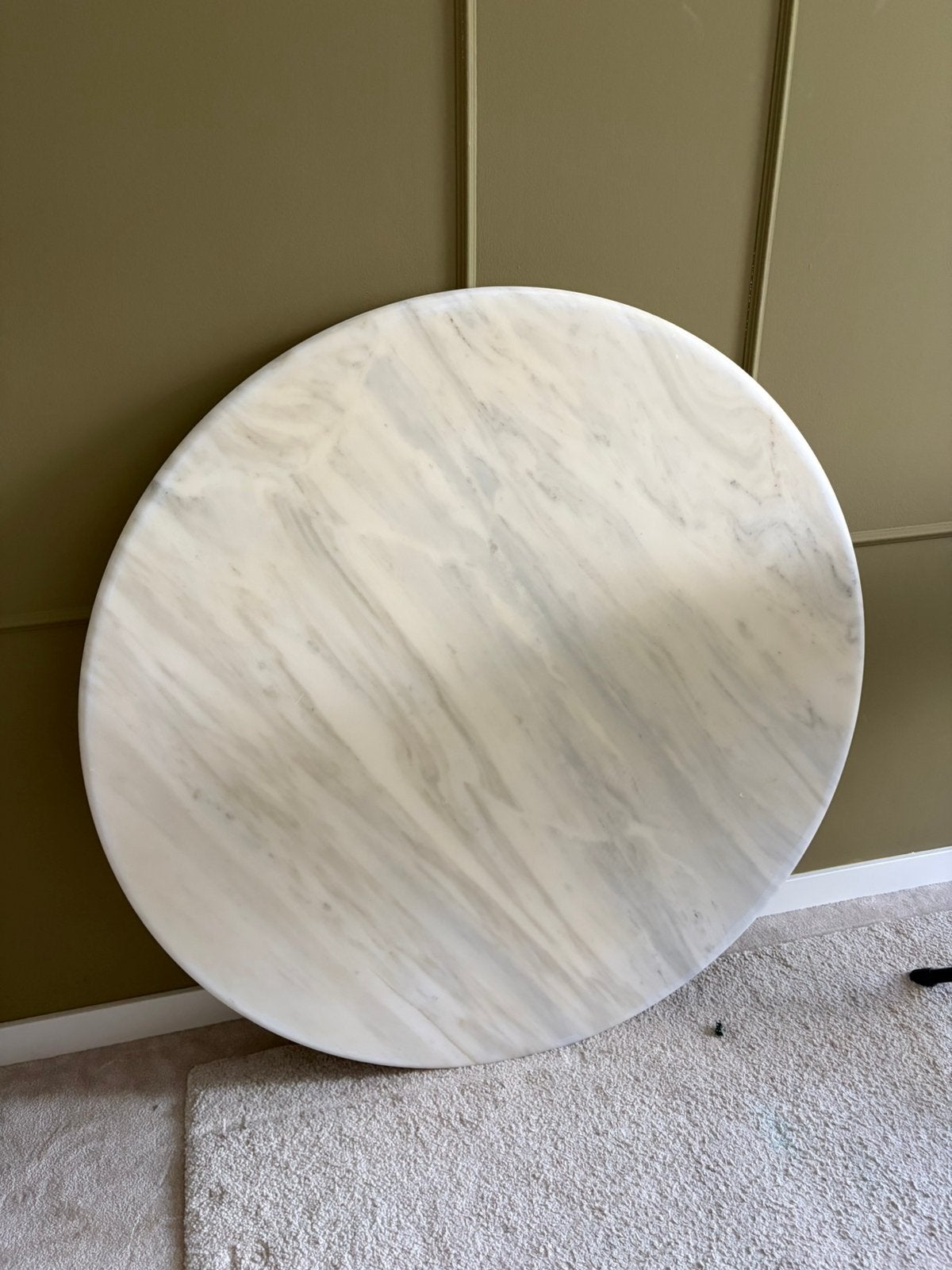Carrera ronde eettafel 110 cm, Huis en Inrichting, Tafels | Salontafels, Ophalen, Gebruikt
