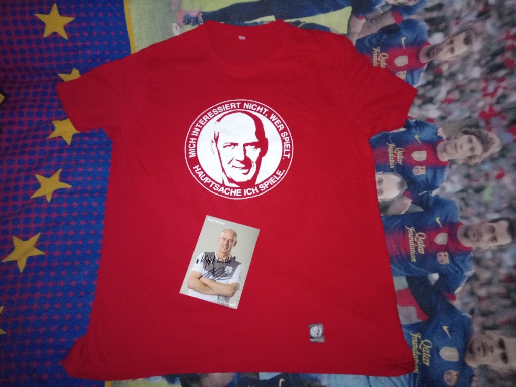 Splinternieuw Mario Basler t-shirt in de maat L, Maat L, Ophalen of Verzenden, Nieuw, Shirt