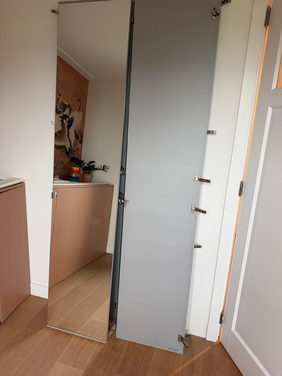 Ikea pax spiegeldeuren 235 cm, Ophalen, Spiegel, 200 cm of meer, 50 tot 100 cm
