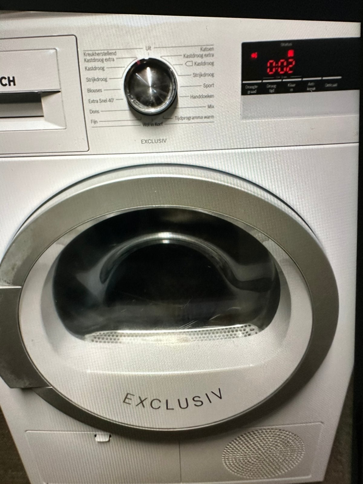 Warmtepompdroger bosch seri A+, Ophalen, 6 tot 8 kg, Gebruikt, Minder dan 85 cm
