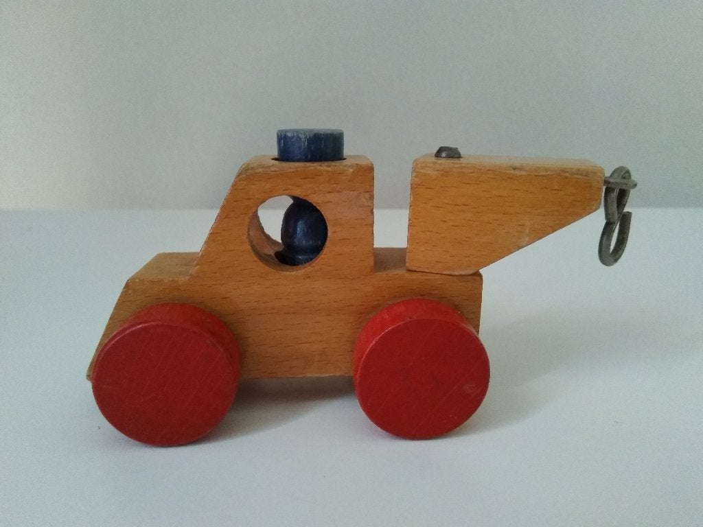vintage Sio takelwagen, Ophalen of Verzenden, Gebruikt