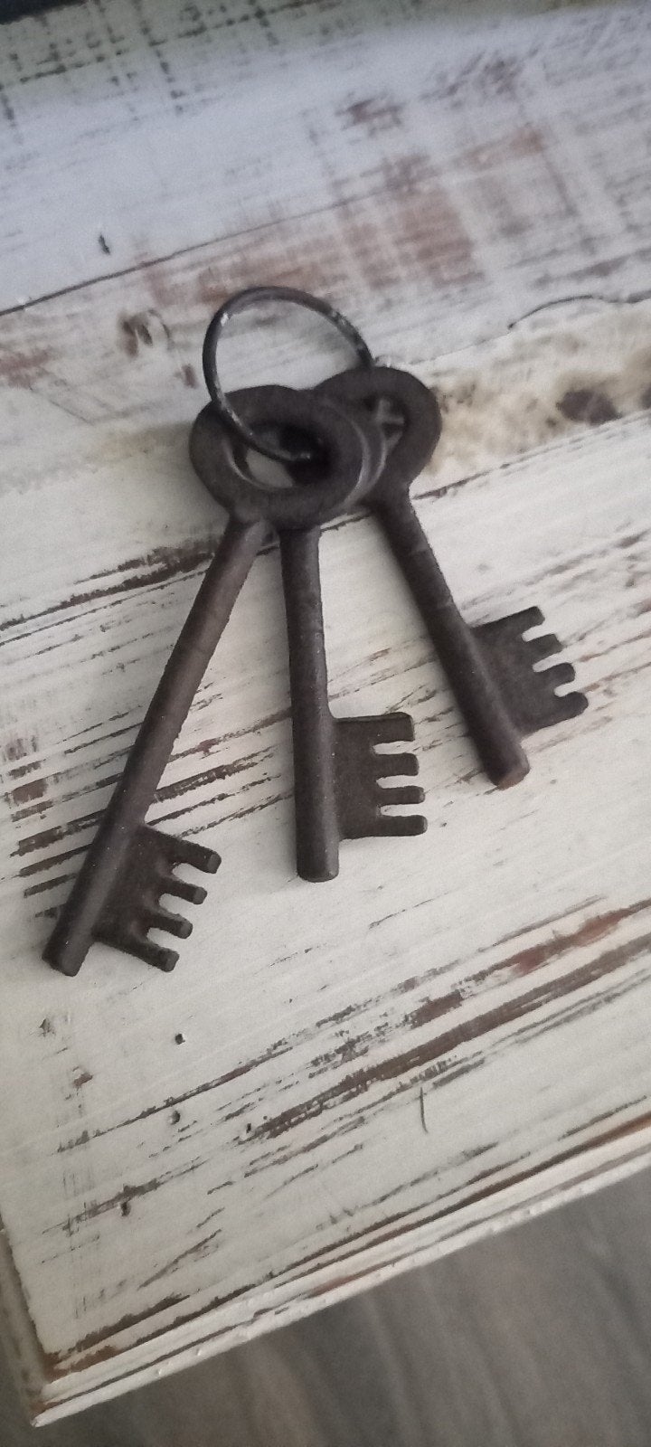 Set van 3 gietijzeren sleutels - Decoratief en Rustiek, Ophalen