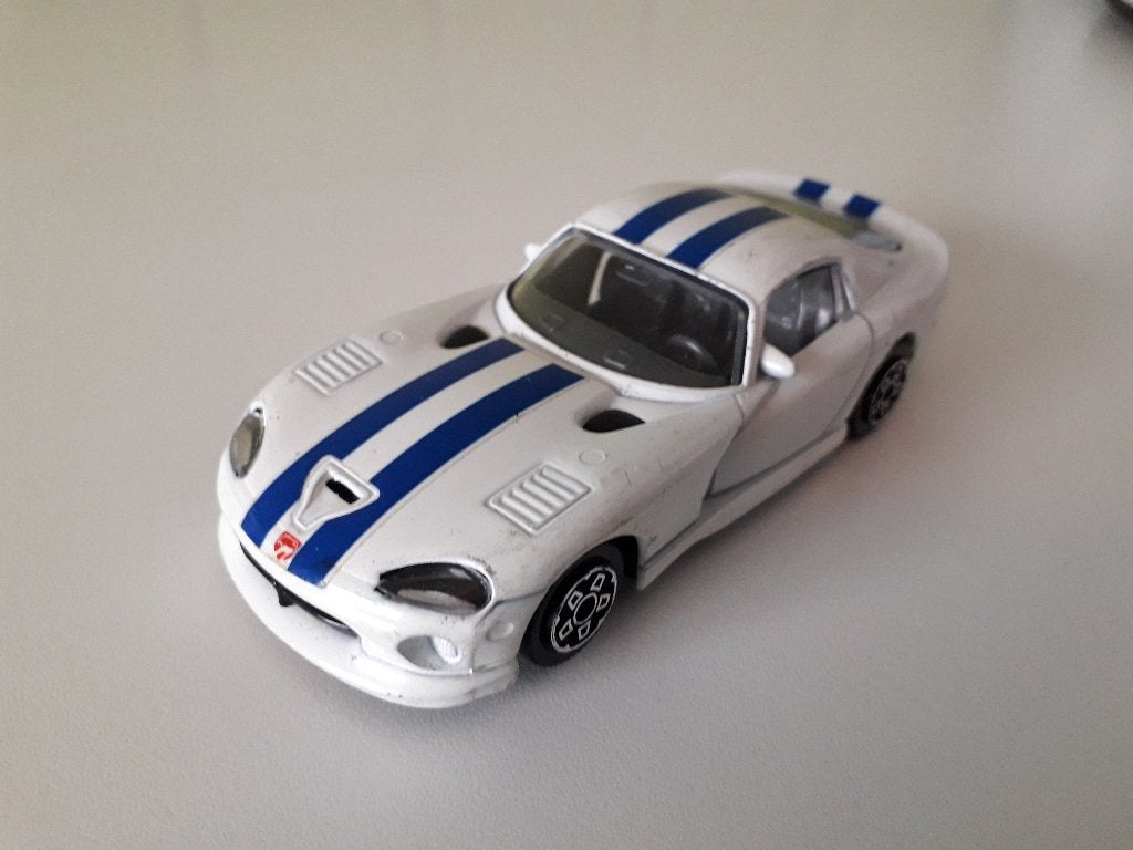 dodge viper gts coupe              burago        dodge viper, Ophalen of Verzenden, Zo goed als nieuw, Auto