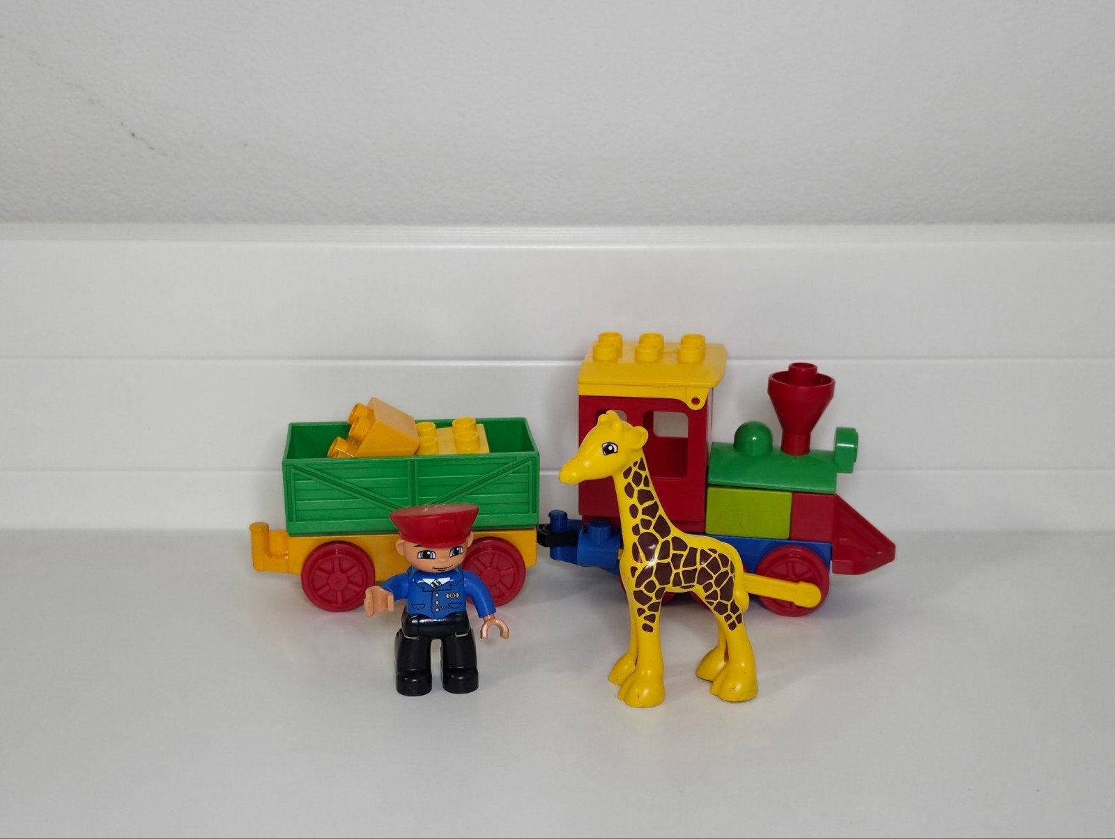 LEGO Duplo Dierentuin trein - Set 6144 - Compleet, Ophalen of Verzenden, Zo goed als nieuw, Duplo