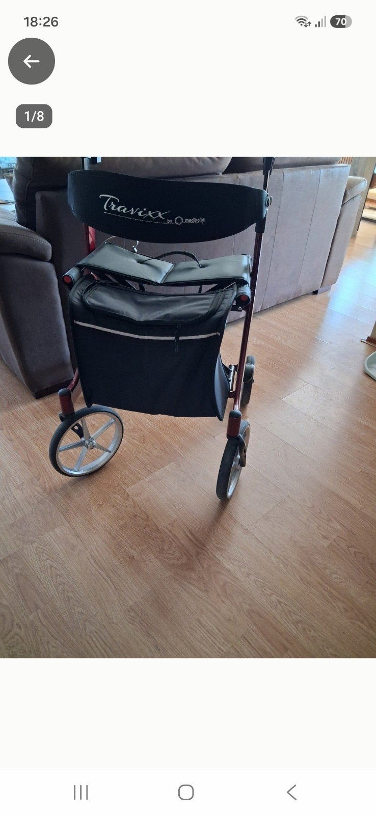 Te Koop rollator, Ophalen, Gebruikt
