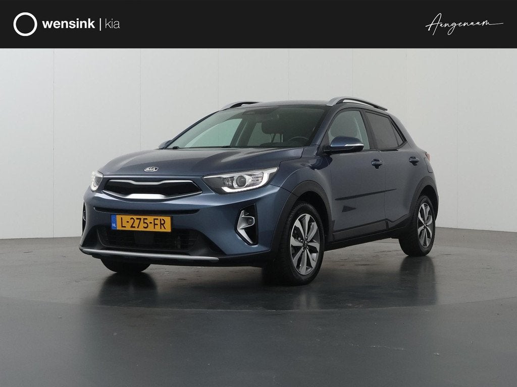 Kia Stonic 1.0 T-GDi MHEV DynamicPlusLine | Trekhaak | Keyle, Auto's, Kia, Voorwielaandrijving, Gebruikt, Euro 6, Blauw