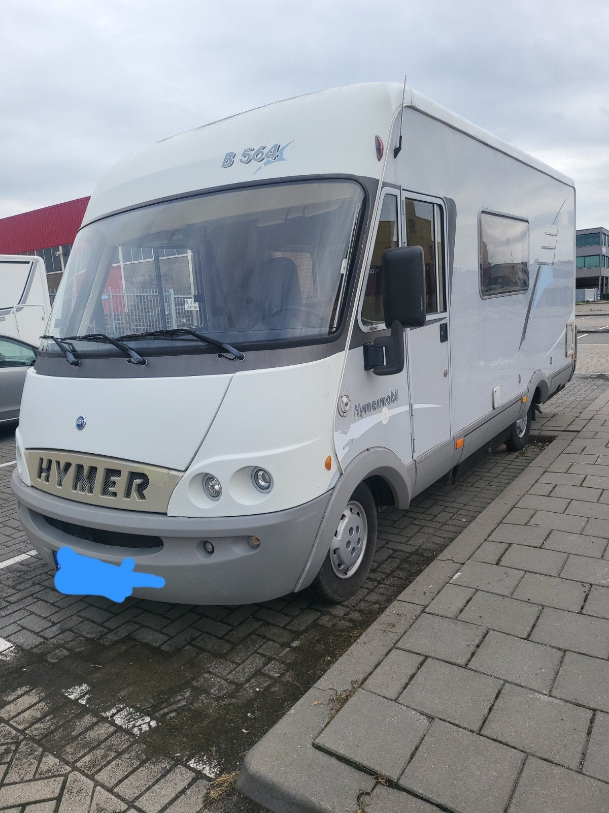 Hymer B 564 Integraal Camper 2.8 JTD bouwjaar 2005, Integraal, Ringverwarming, Fiat, 6 tot 7 meter