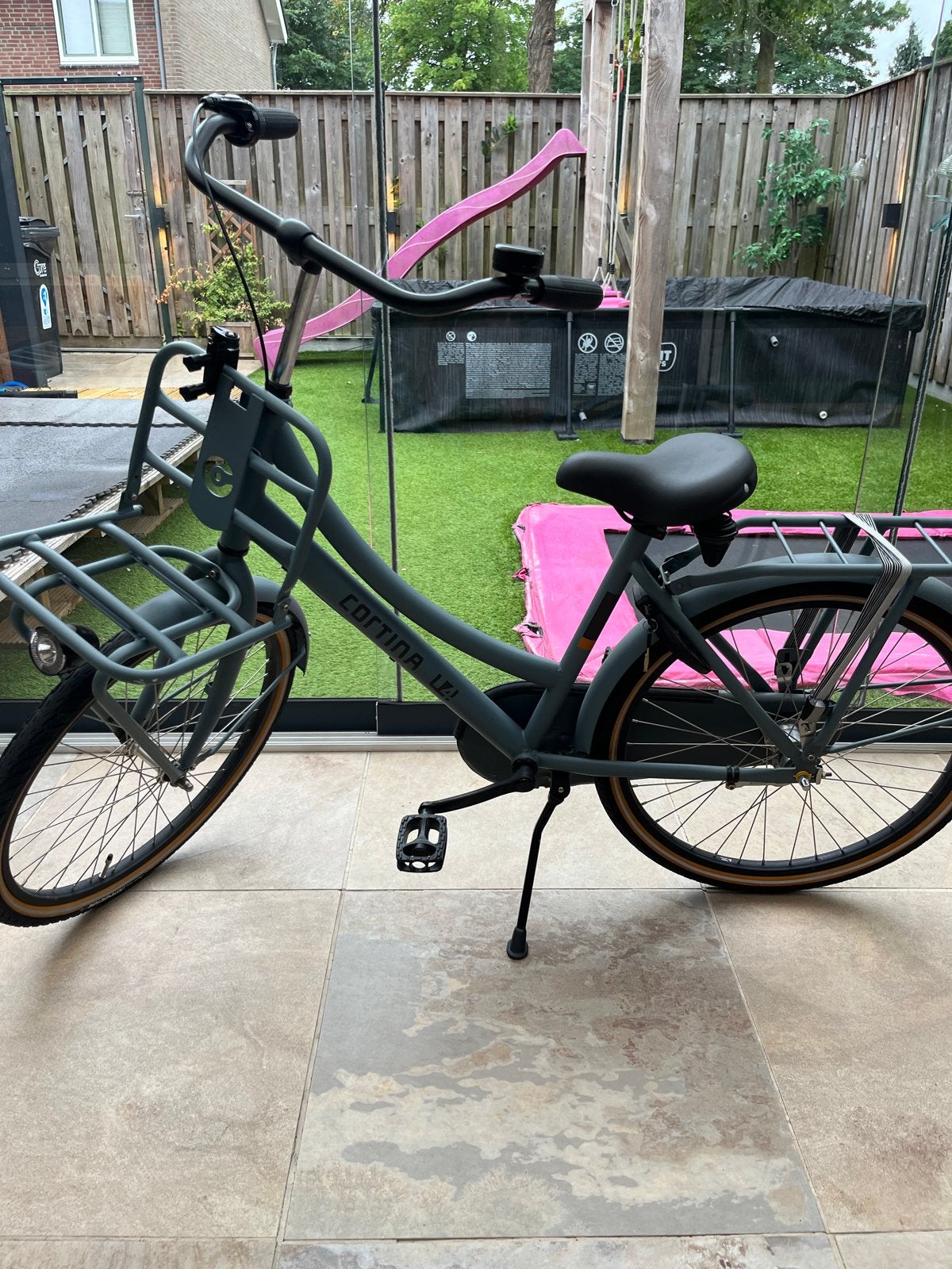Cortina U4 Mini transportfiets meisjes, Ophalen, Terugtraprem, 24 inch, Zo goed als nieuw