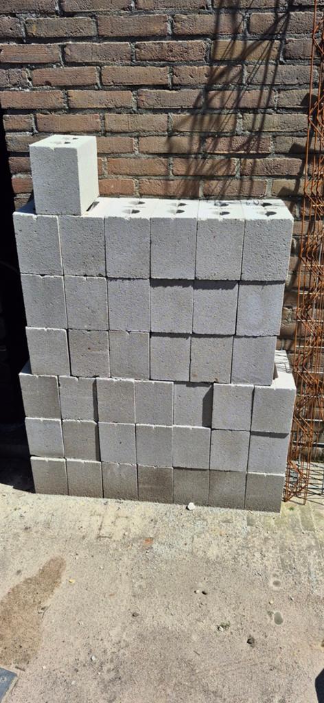 Beton stenen 29x14x19, Ophalen, Nieuw