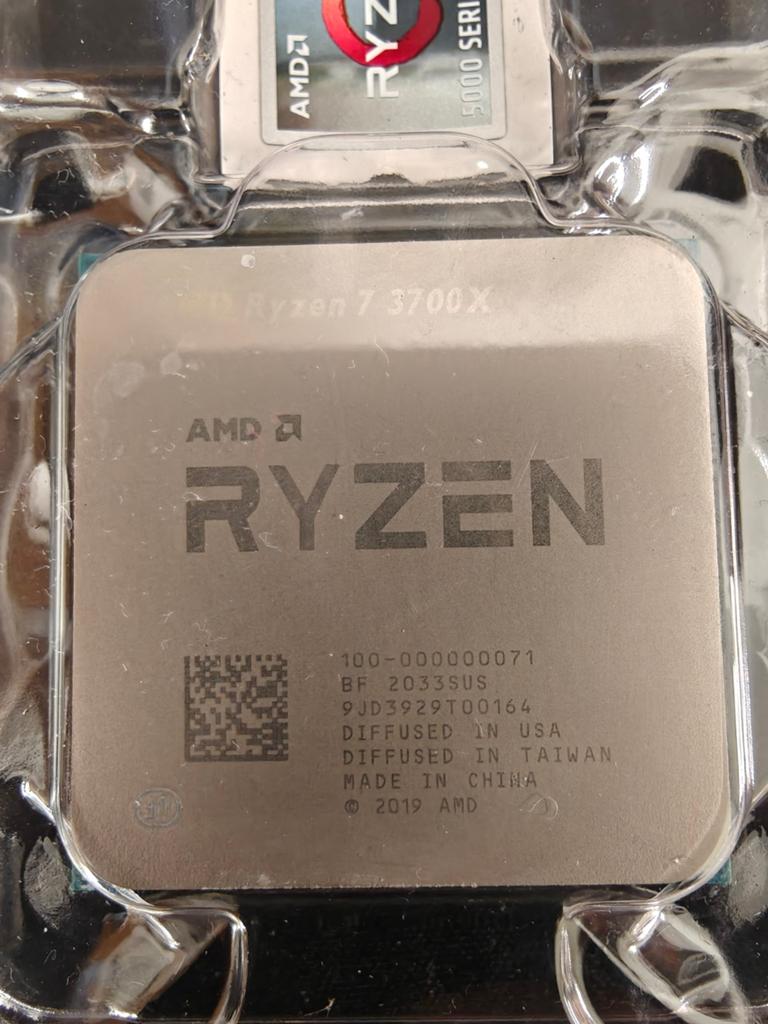 AMD Ryzen 7 3700X Processor met box koeler, Computers en Software, Processors, 8-core, AMD Ryzen 7 3700X, Ophalen of Verzenden