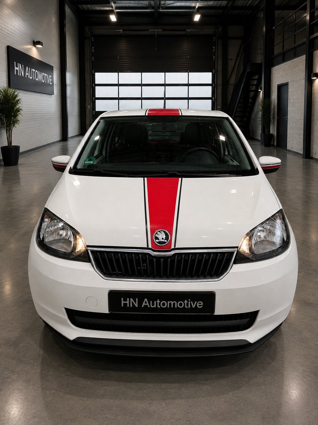 Skoda Citigo 1.0 SPORT UITVOERING 75pk 2013 82000KM, 74 pk, 4 stoelen, Wit, Bedrijf