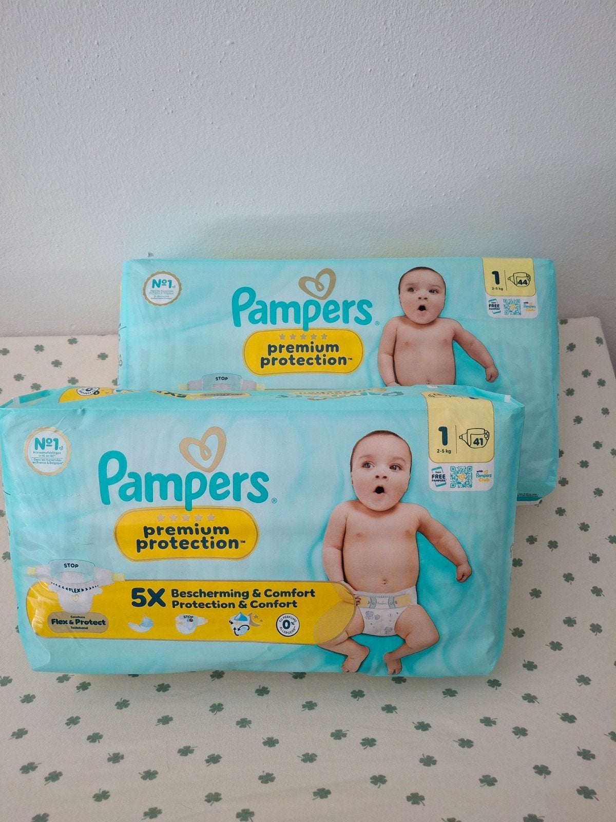 Pampers Premium Protection luiers maat 1 (41 + 44 stuks), Ophalen, Nieuw