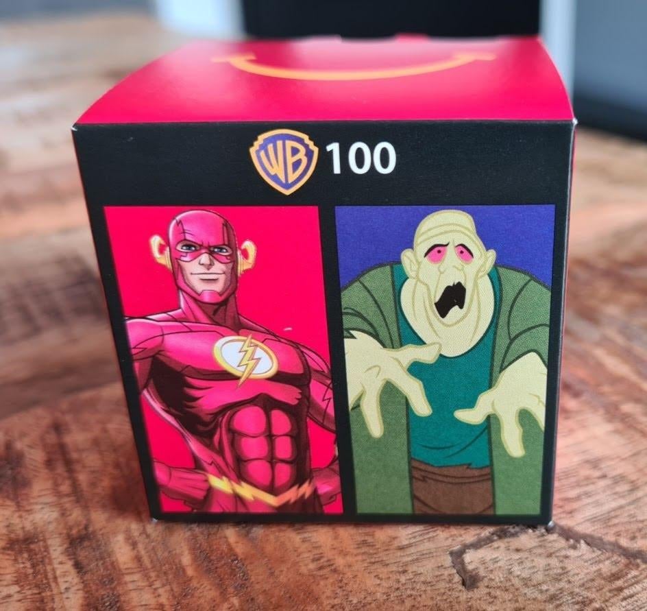 WB100 Warner Bros The Flash en Zombie Scooby Doo McDonalds, Verzamelen, Ophalen of Verzenden, Nieuw