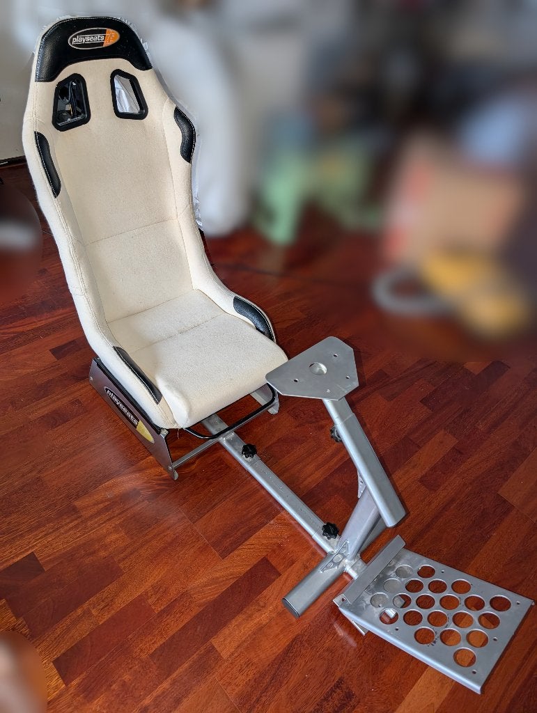 Playseat Evolution Racestoel Sim Racing Cockpit Verstelbaar, Ophalen, Gebruikt, Playseat of Racestoel