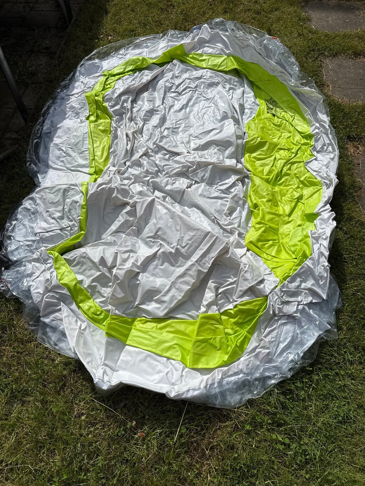 Opblaaszwembad - Zo goed als nieuw, Tuin en Terras, Zwembaden, Ophalen, Minder dan 80 cm, Opblaaszwembad, 200 tot 400 cm