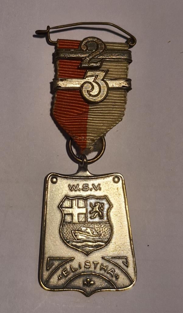 Wandelmedaille wsv elistha, Postzegels en Munten, Penningen en Medailles, Ophalen of Verzenden, Overige materialen, Nederland