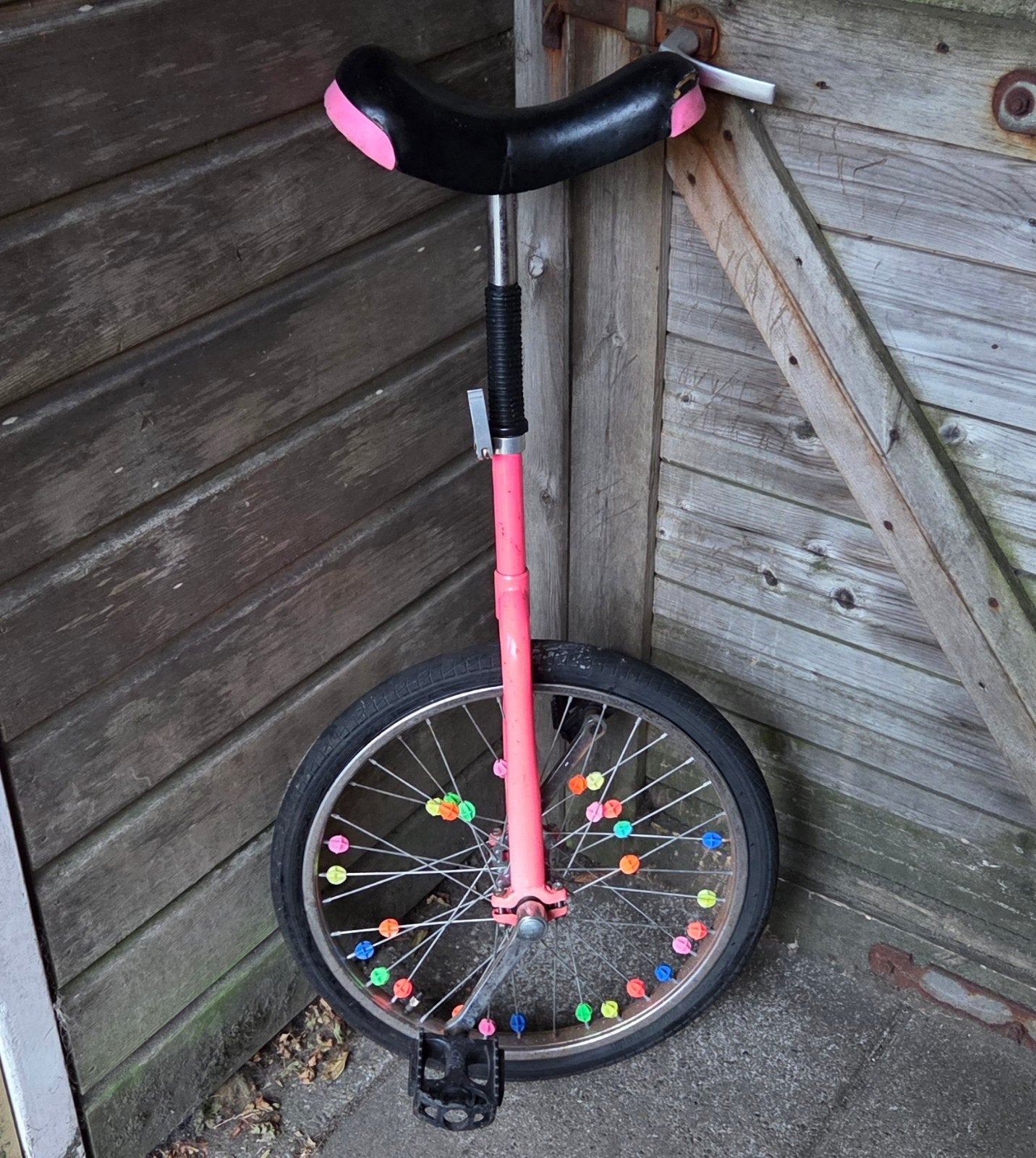 1 éénwieler te koop, Ophalen, Gebruikt, Minder dan 49 cm, 55 cm of meer