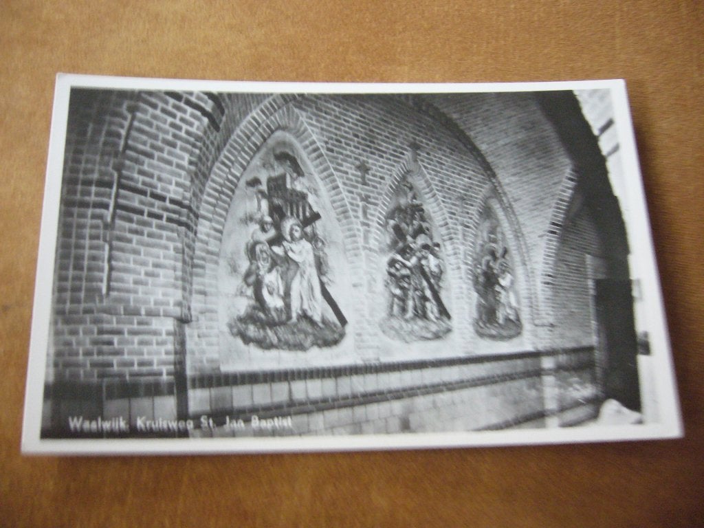WAALWIJK  =  KRUISWEG ST. JAN BAPTIST, Verzenden, 1940 tot 1960, Ongelopen, Noord-Brabant